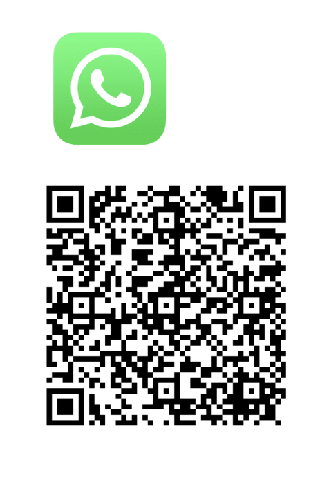 WhatsApp QR code for teachers to start a chat